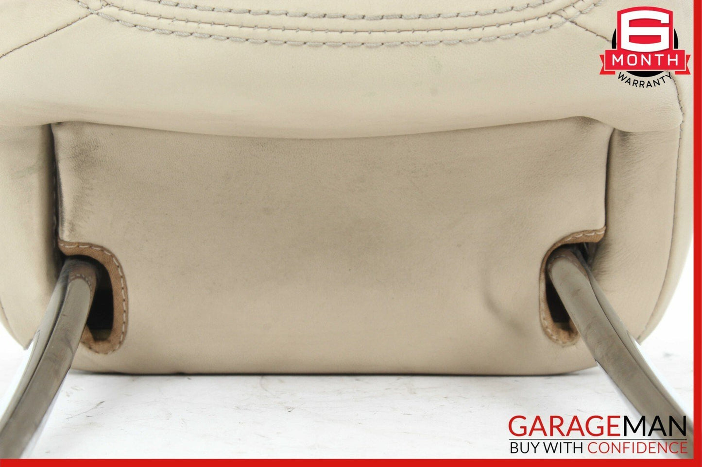 03-08 Mercedes R230 SL500 Front Right or Left Side Seat Headrest Head Rest Beige