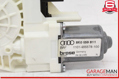 09-17 Audi A4 Rear Left Window Regulator Motor 8K0959811 Genuine