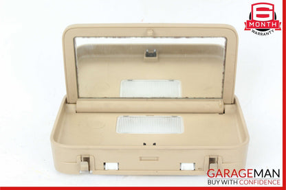 07-13 Mercedes W221 S550 S450 Rear Left / Right Overhead Vanity Mirror Brown OEM