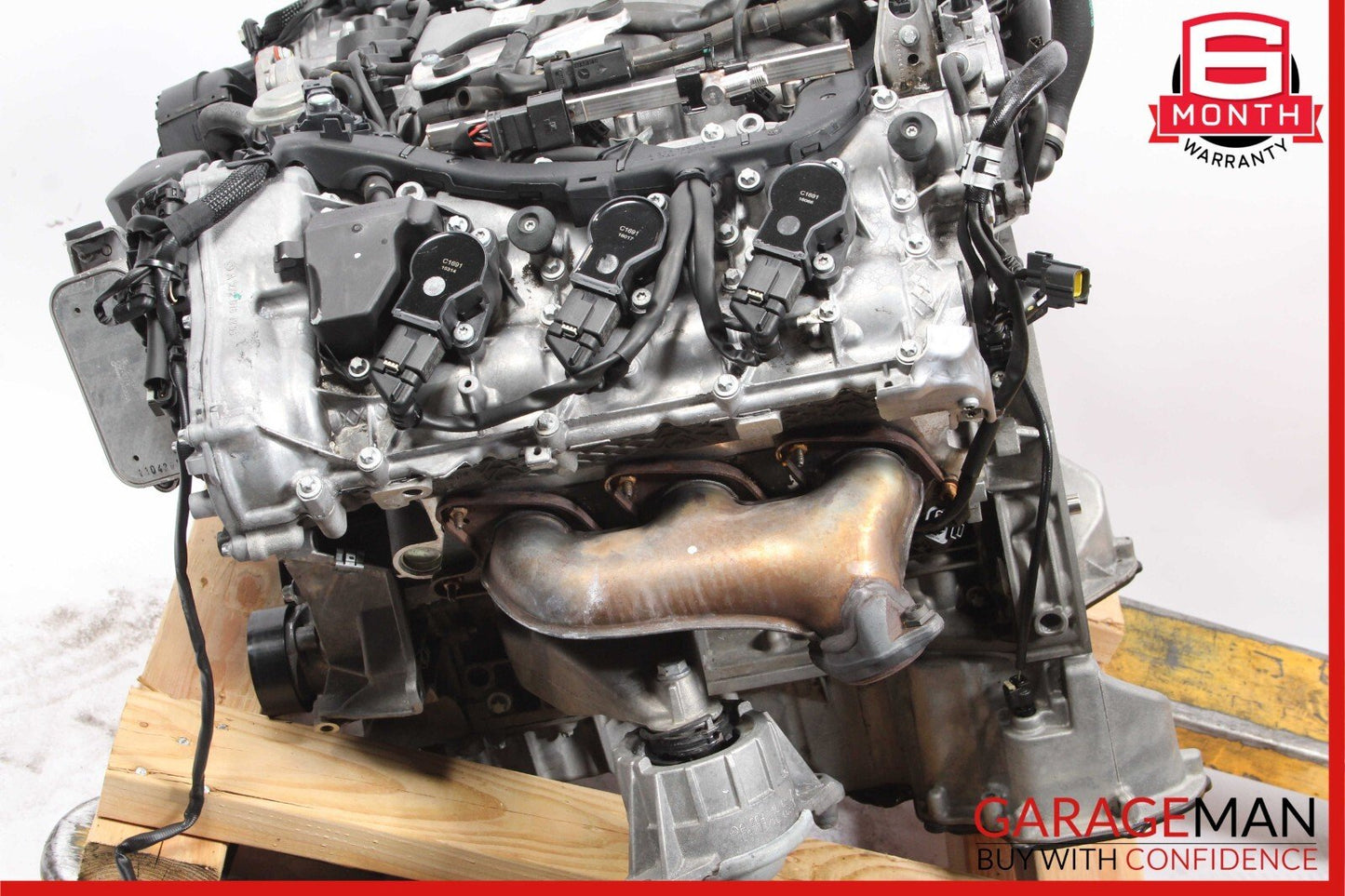 08-11 Mercedes W204 C300 3.0L V6 RWD Engine Motor Block Assembly OEM 166k