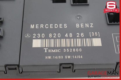 03-12 Mercedes R230 SL550 SL500 SL55 AMG Front Right Side Door Control Module