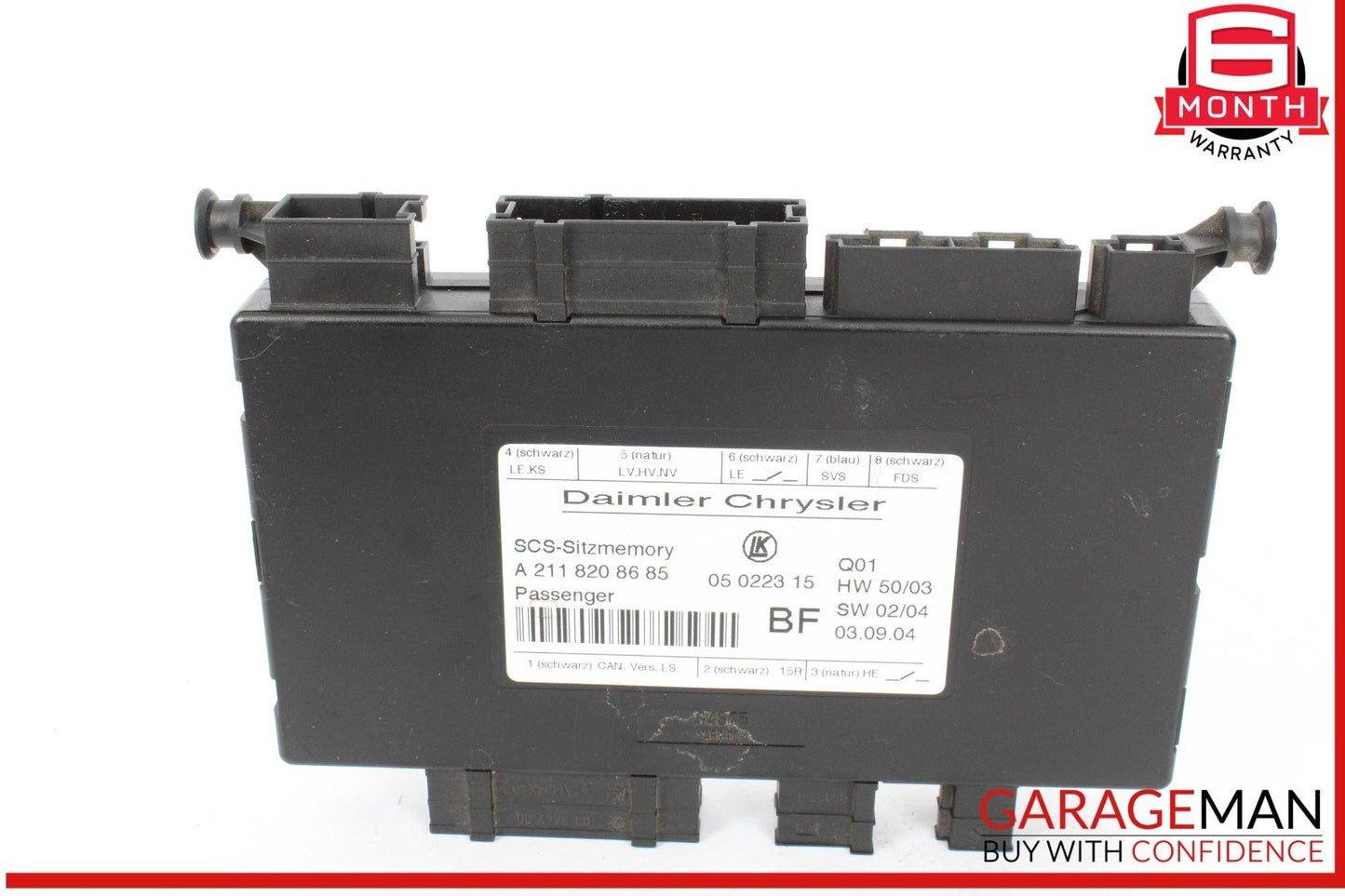 03-12 Mercedes W211 E500 E550 ML350 Front Right Seat Control Module OEM