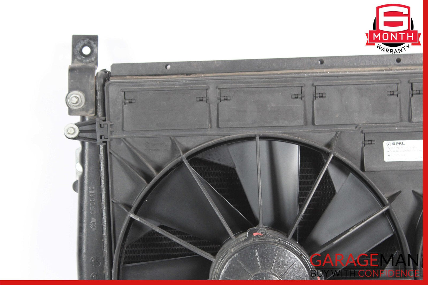 08-16 Maserati GranTurismo 4.2L Water Cooling Radiator A/C Condenser OEM