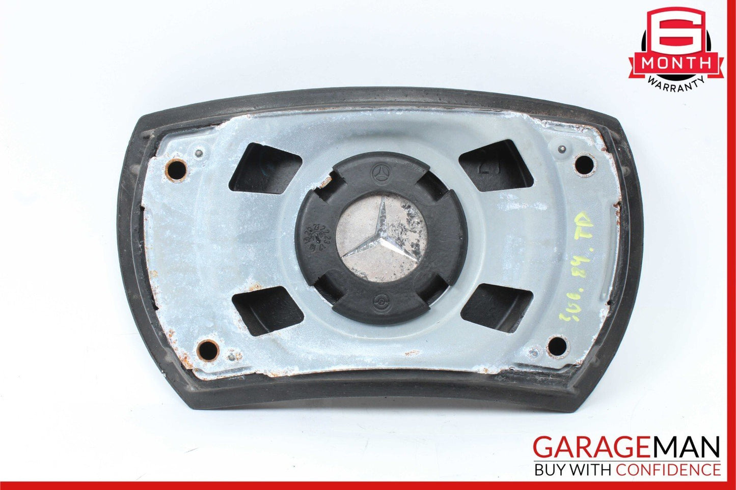 79-85 Mercedes W123 300TD Steering Wheel Horn Pad Black OEM