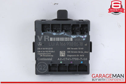 12-20 Mercedes X156 GLA250 ML350 Front Right Side Door Control Module Unit