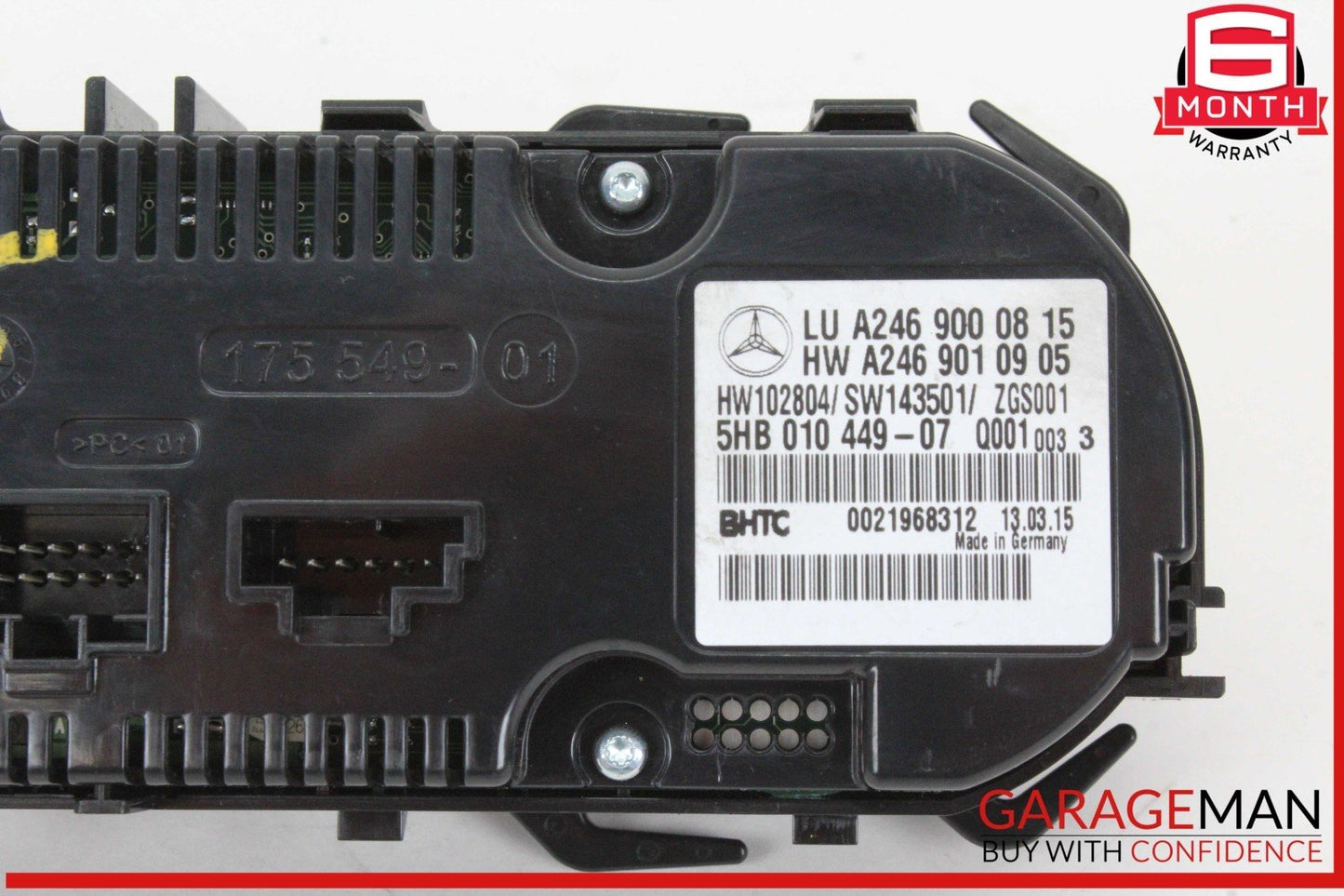 14-19 Mercedes W117 CLA250 CLA200 A/C AC Heater Climate Control Module OEM