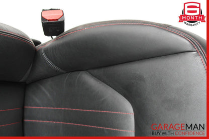 14-17 Maserati Ghibli Front Right Complete Seat Cushion Cover Assembly Black