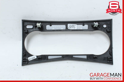 08-11 Mercedes W204 C350 Climate Control Surround Trim Cover Panel OEM