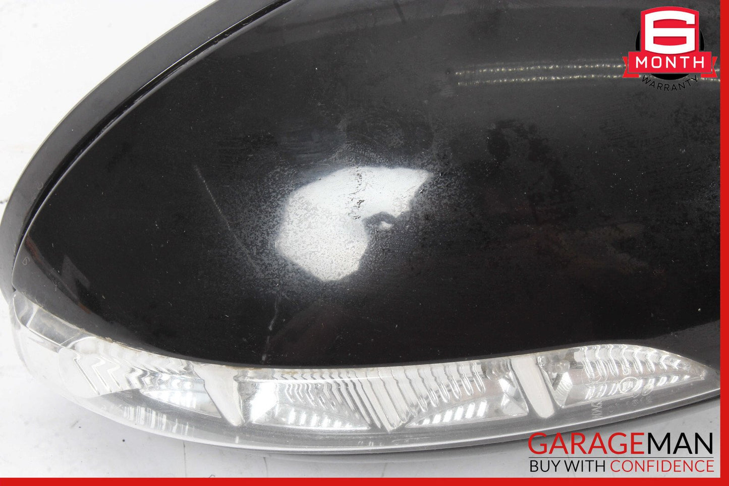 07-09 Mercedes W221 S63 S550 Right Side Mirror Door Rear View Black OEM