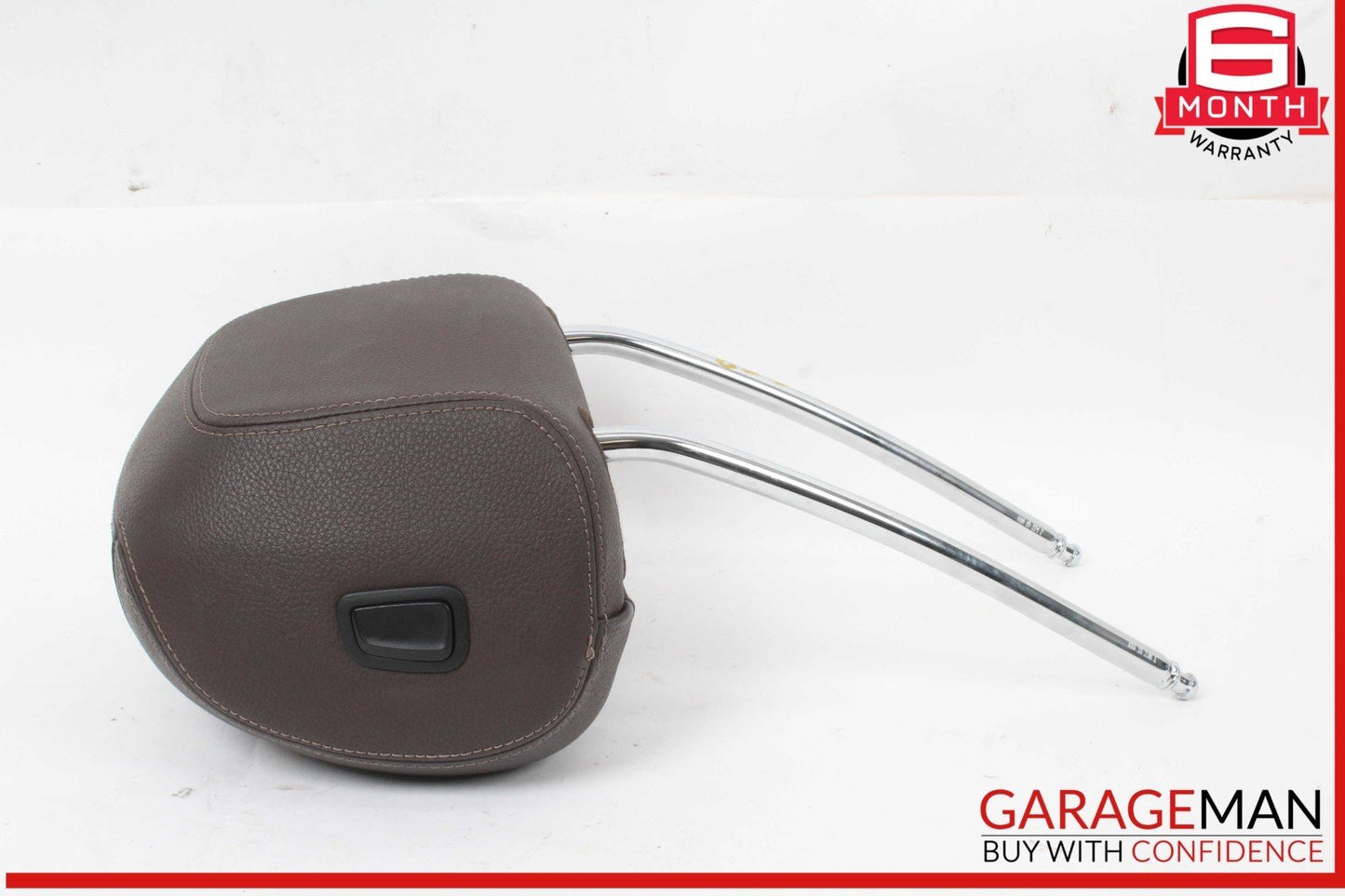 14-18 BMW X5 F15 Front Left or Right Seat Headrest Head Rest Leather Brown OEM