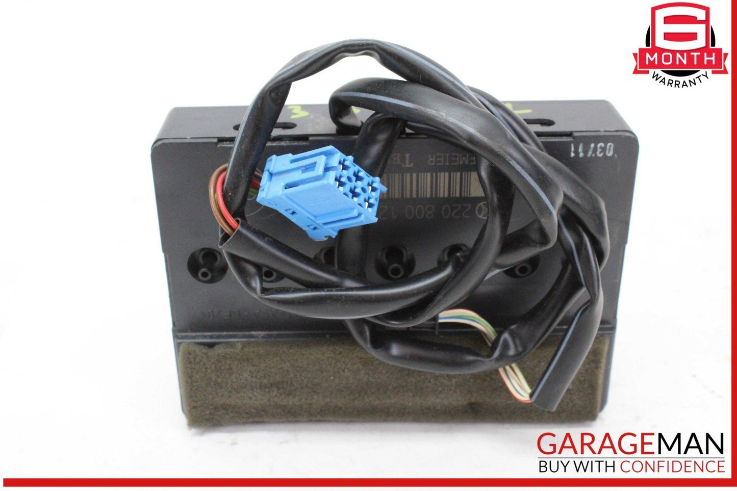 03-06 Mercedes W220 S500 4MATIC Front Left Side Seat Valve Block Module OEM