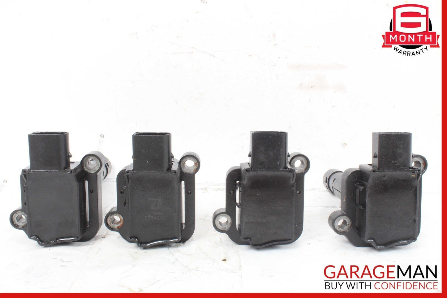 12-15 Mercedes W204 C250 Engine Ignition Coil Spark Plug 0001502580 Set of 4 OEM