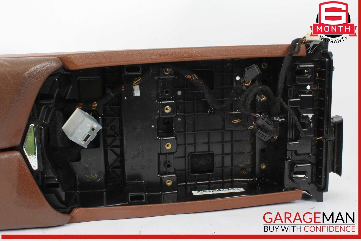 14-17 Maserati Quattroporte Center Console Storage Frame w/ Arm Rest OEM
