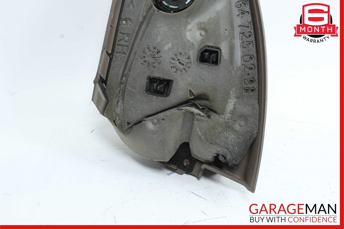06-12 Mercedes X164 GL450 4MATIC Speaker Door Mirror Cover Right Side Brown OEM