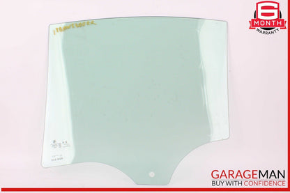 17-20 BMW 530E Rear Right Passenger Side Door Window Glass OEM
