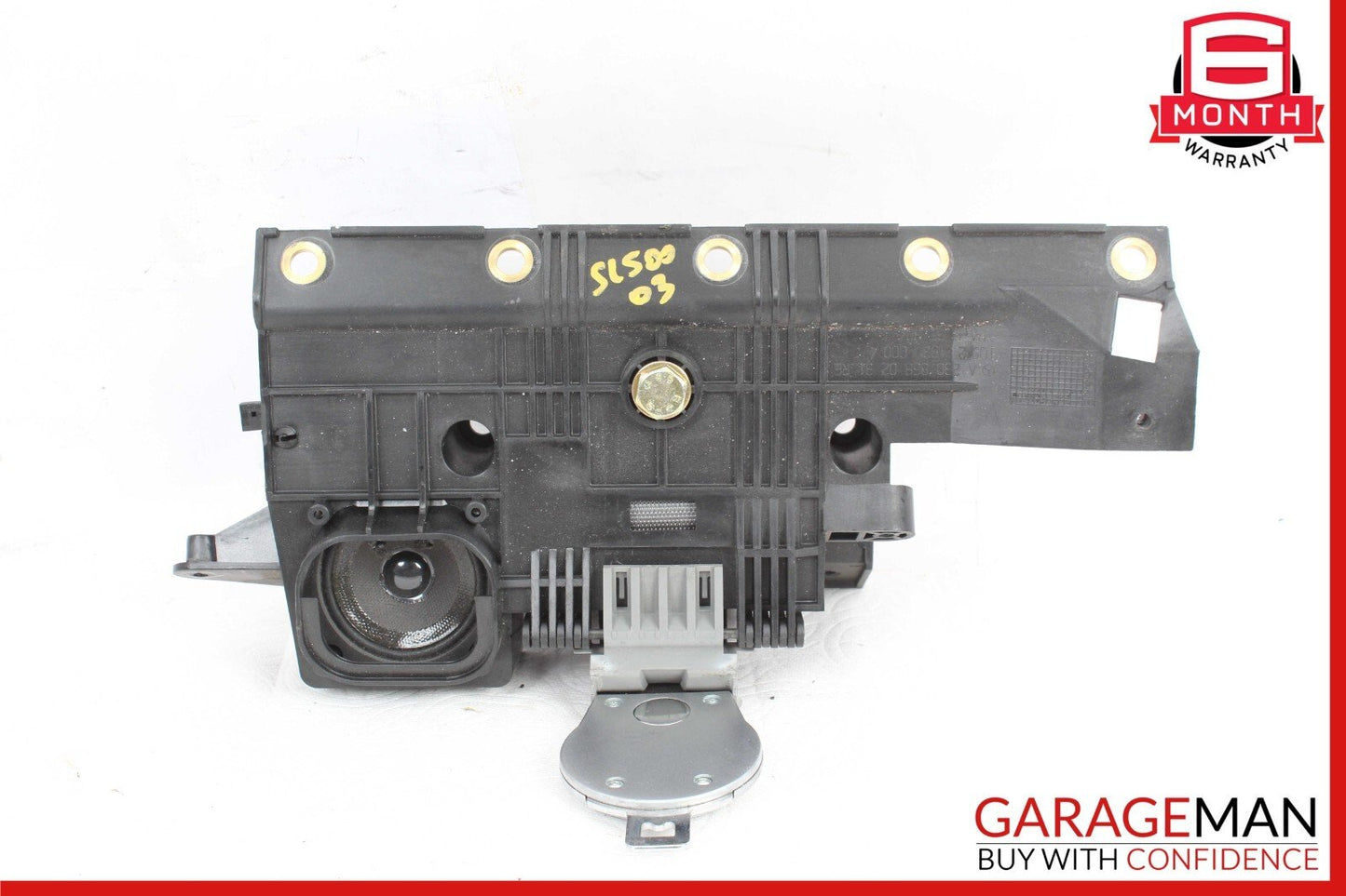 03-08 Mercedes R230 SL500 SL550 Rear Right Seatbelt Luggage Retractor Assy Gray