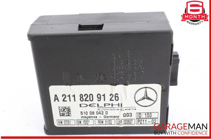 00-12 Mercedes R230 SL500 C230 S430 E320 Anti Theft Alarm Module 2118209126 OEM