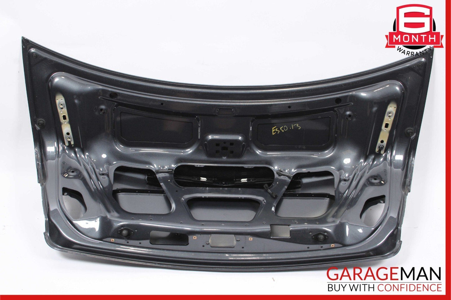 10-13 Mercedes W207 E350 Coupe Rear Trunk Lid Deck Shell Panel Tenorite Grey