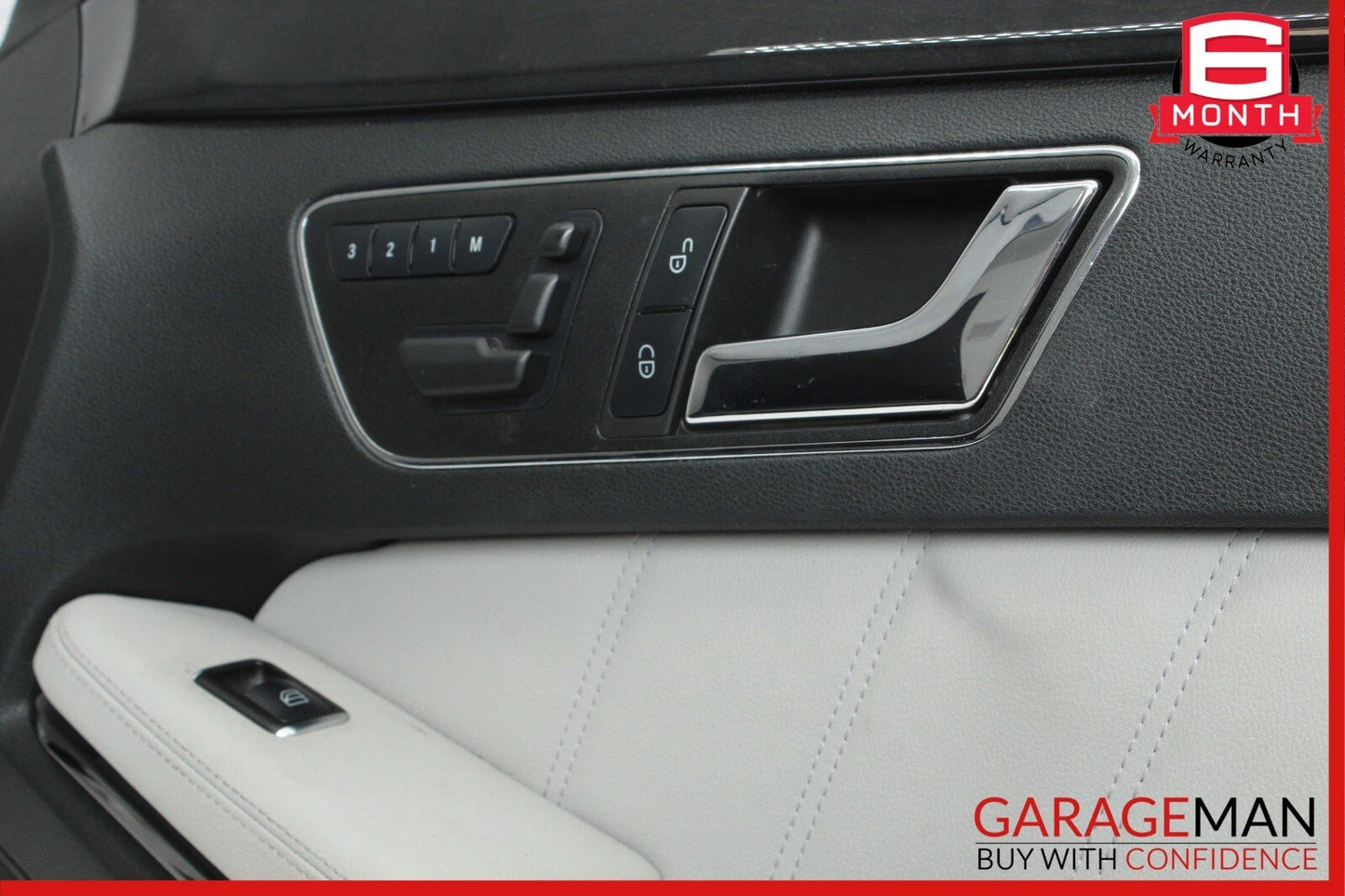 10-13 Mercedes W212 E350 E550 Front Right Side Interior Door Panel Cover Grey