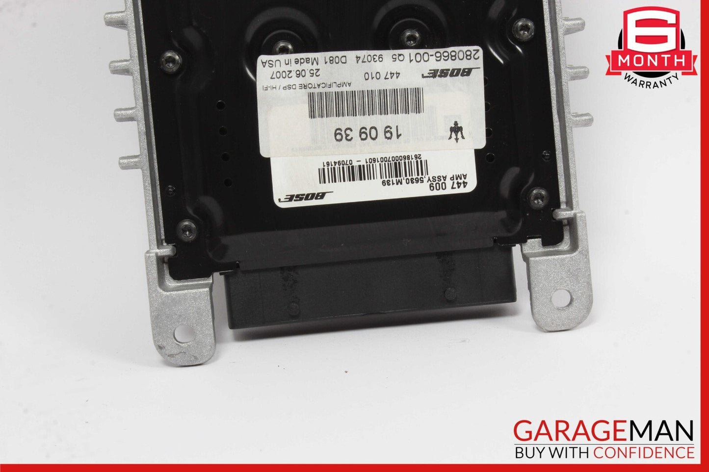 03-08 Maserati Quattroporte M139 Bose Audio Amplifier Amp 190939 OEM