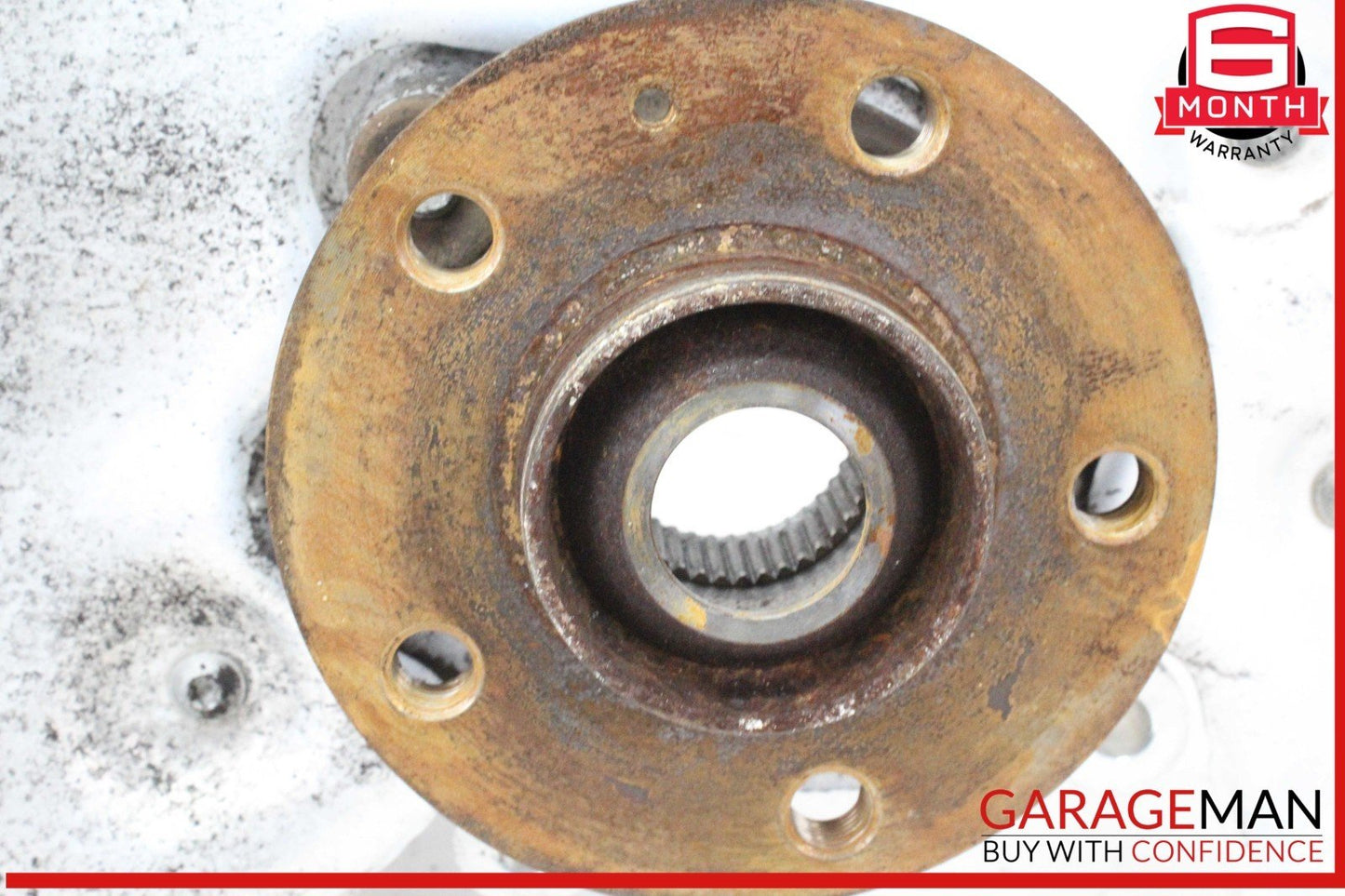 09-16 Audi A6 A4 Rear Right Passenger Side Spindle Knuckle Wheel Hub 8K0505432AR