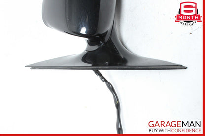 07-09 Mercedes W221 S550 S600 Front Left Side Mirror Door Rear View Black OEM