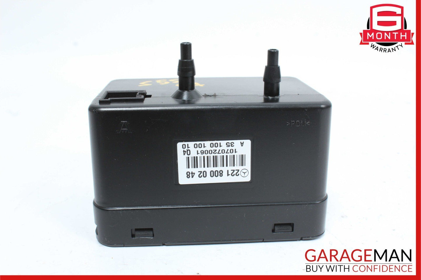 07-14 Mercedes W221 S550 CL600 Trunk Seat Lumbar Vacuum Pump 2218000248 OEM