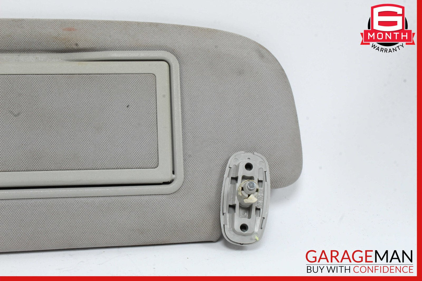07-14 Mercedes CL550 S550 Front Left Sun Visor Sunvisor Shade Cover Suede Gray