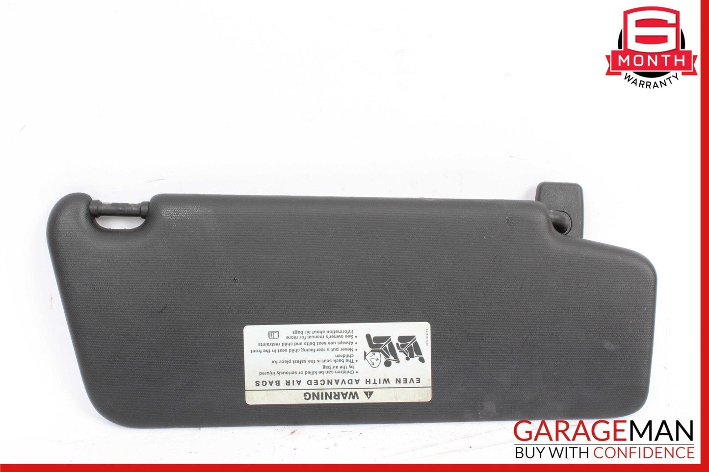 08-14 Mercedes W204 C300 C250 Front Left Side Sun Visor Sunvisor Shade Cover OEM
