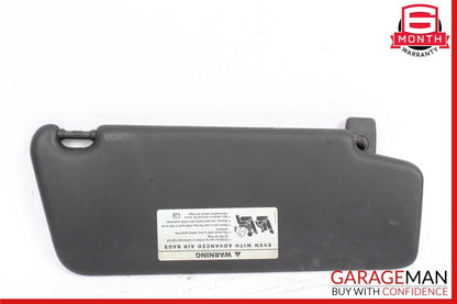 08-14 Mercedes W204 C300 C250 Front Left Side Sun Visor Sunvisor Shade Cover OEM