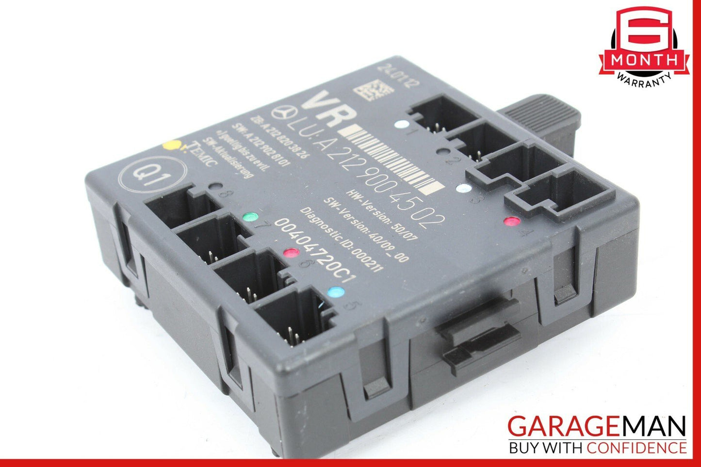 08-15 Mercedes X204 GLK350 C350 Front Right Side Door Control Module Unit