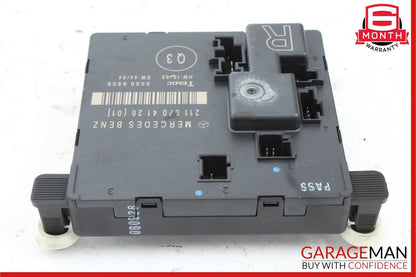 03-09 Mercedes W211 E350 E550 E63 AMG Rear Right Side Door Control Module Unit