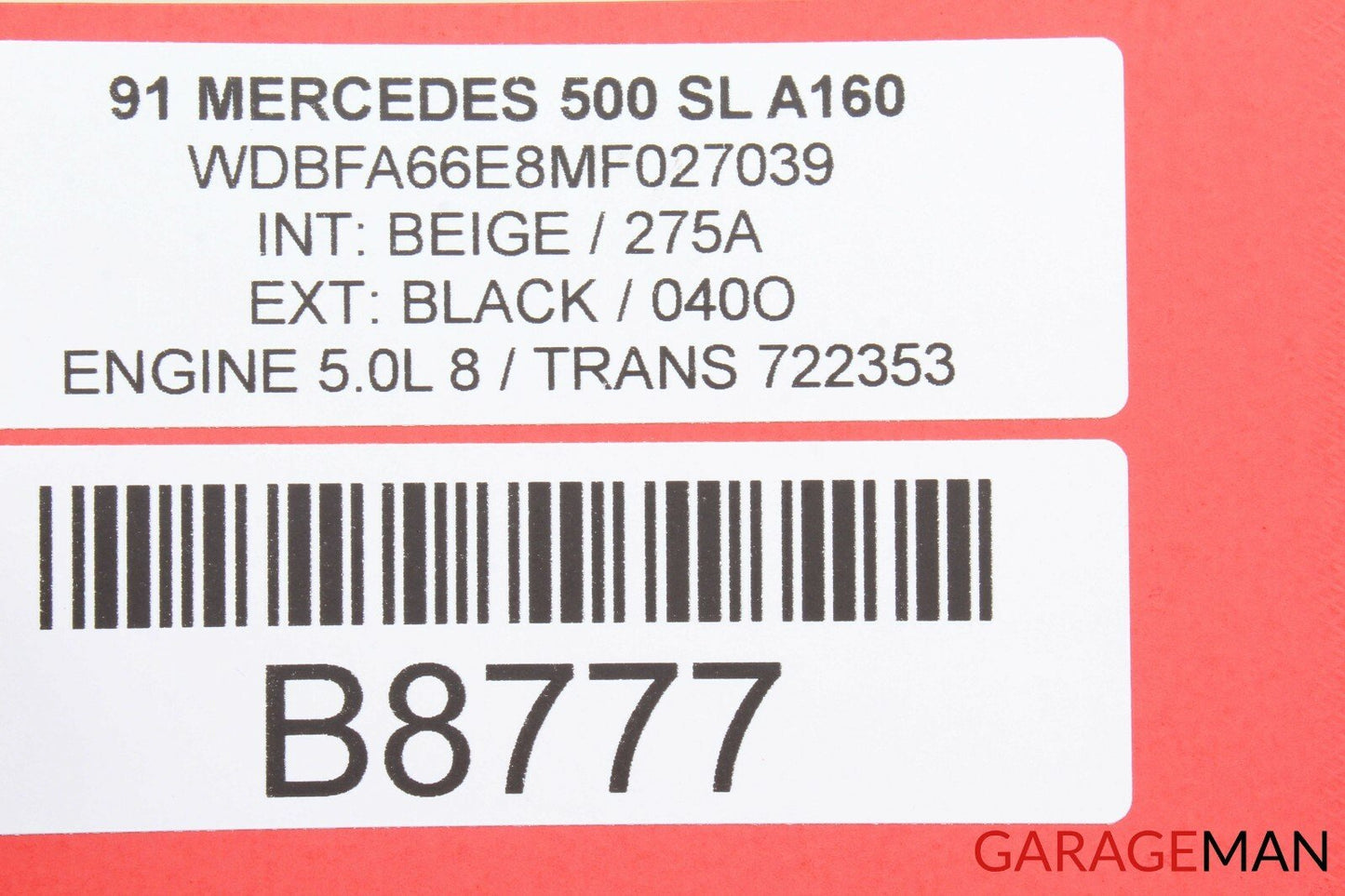 90-93 Mercedes 300SL R129 ABS ANTILOCK BRAKE SYSTEM MODULE 0055455132 OEM