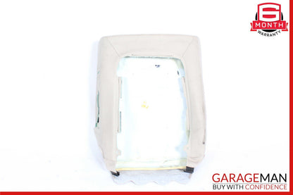 10-16 Mercedes W212 E350 E400 Front Left Driver Top Upper Seat Cushion Beige OEM