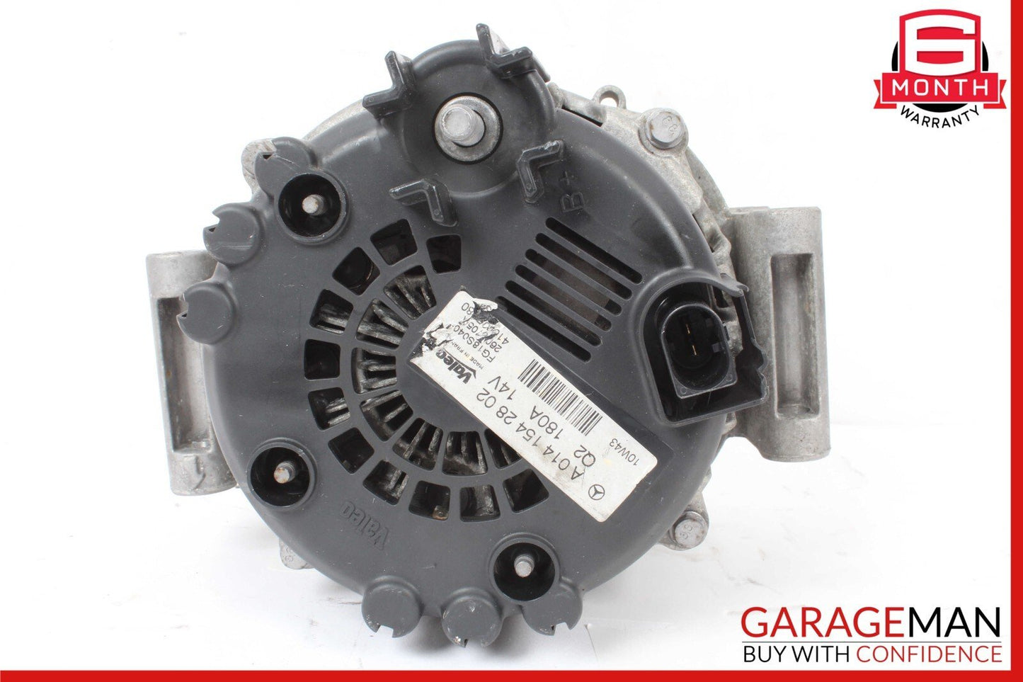 10-13 Mercedes W221 S400 Hybrid Alternator Generator Valeo 180A 0141542802