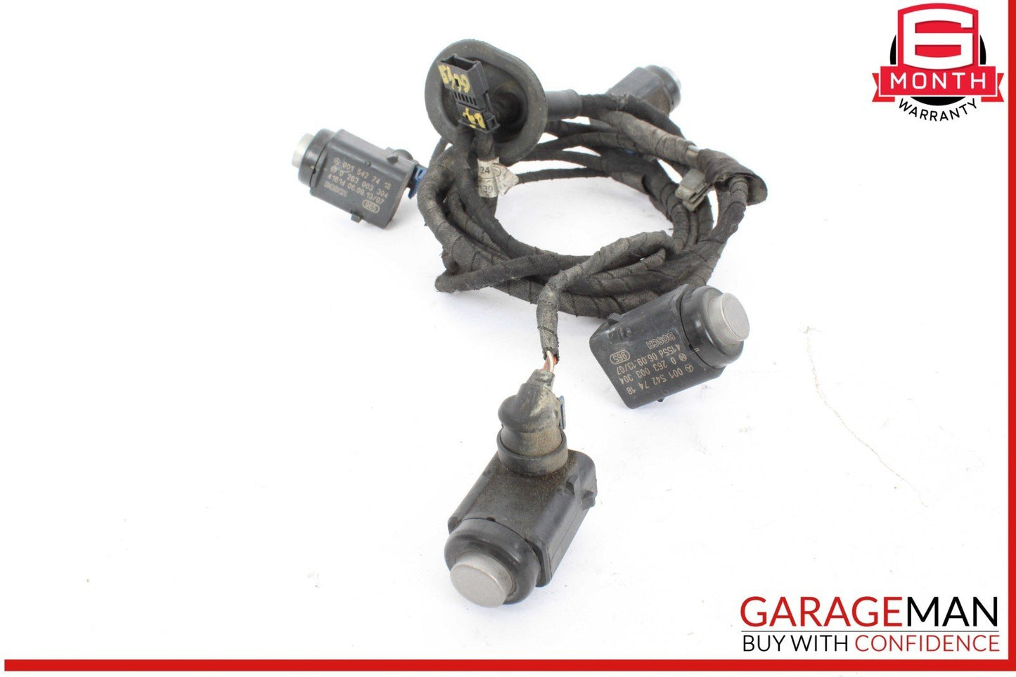 06-12 Mercedes X164 GL450 GL350 Rear Bumper Parking Sensor Wire Harness Assy OEM