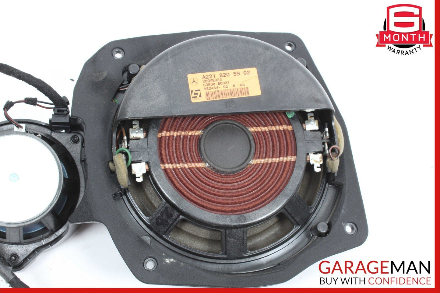 07-09 Mercedes W221 S550 Front Right Passenger Side Door Speaker Logic 7 OEM