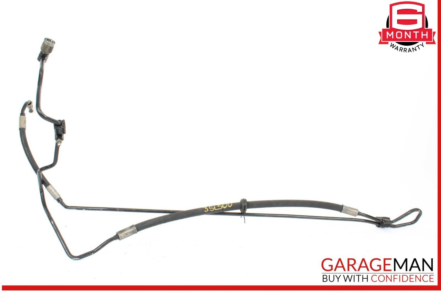 03-06 Mercedes R230 SL500 SL55 Front ABC Hydraulic Strut Shock Hose Line OEM