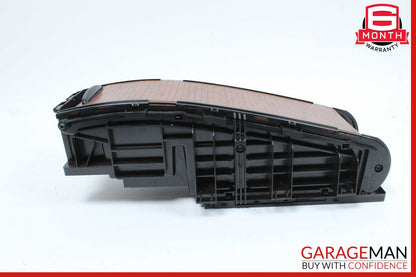 06-11 Mercedes W219 CLS550 Rear Center Console Armrest Arm Rest Wood OEM