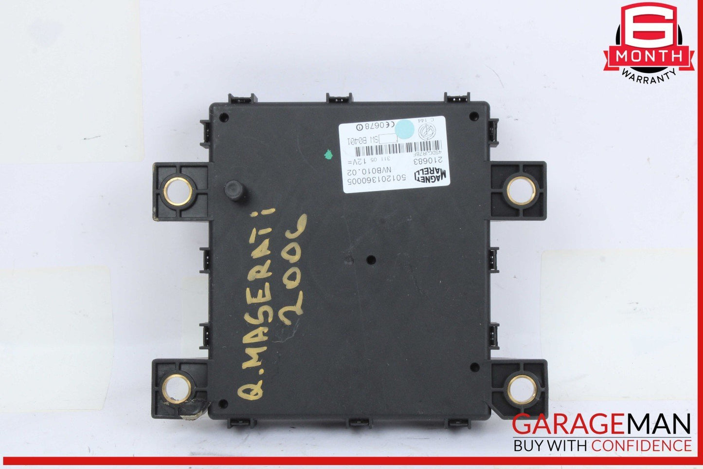 03-13 Maserati Quattroporte M139 Trunk Release Opener Control Module OEM