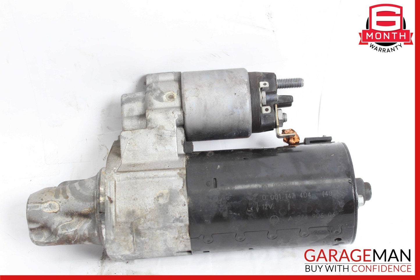 11-23 Mercedes W221 S63 GLE63 C63 CL63 AMG Bosch Engine Starter Motor Unit