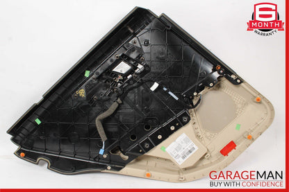 10-15 Mercedes X204 GLK350 Rear Right Passenger Side Interior Door Panel Beige