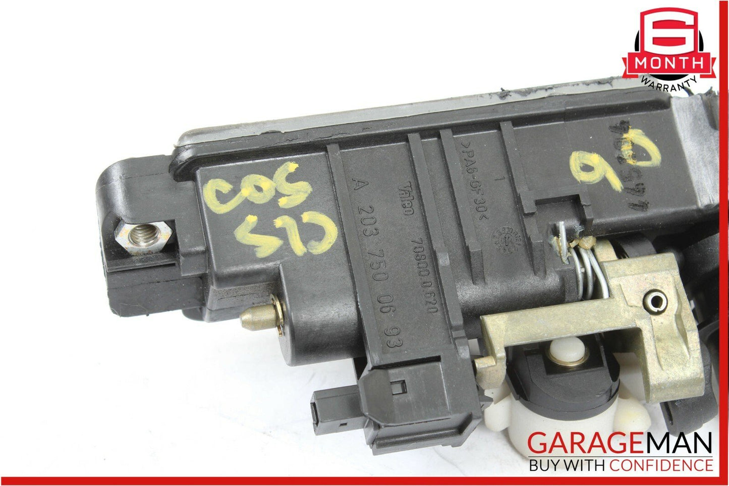01-09 Mercedes W219 CLS500 CLK320 Trunk Lid Lock Latch Handle 2037500693 OEM