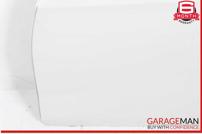 12-15 BMW X1 Rear Left Driver Side Door Shell White OEM