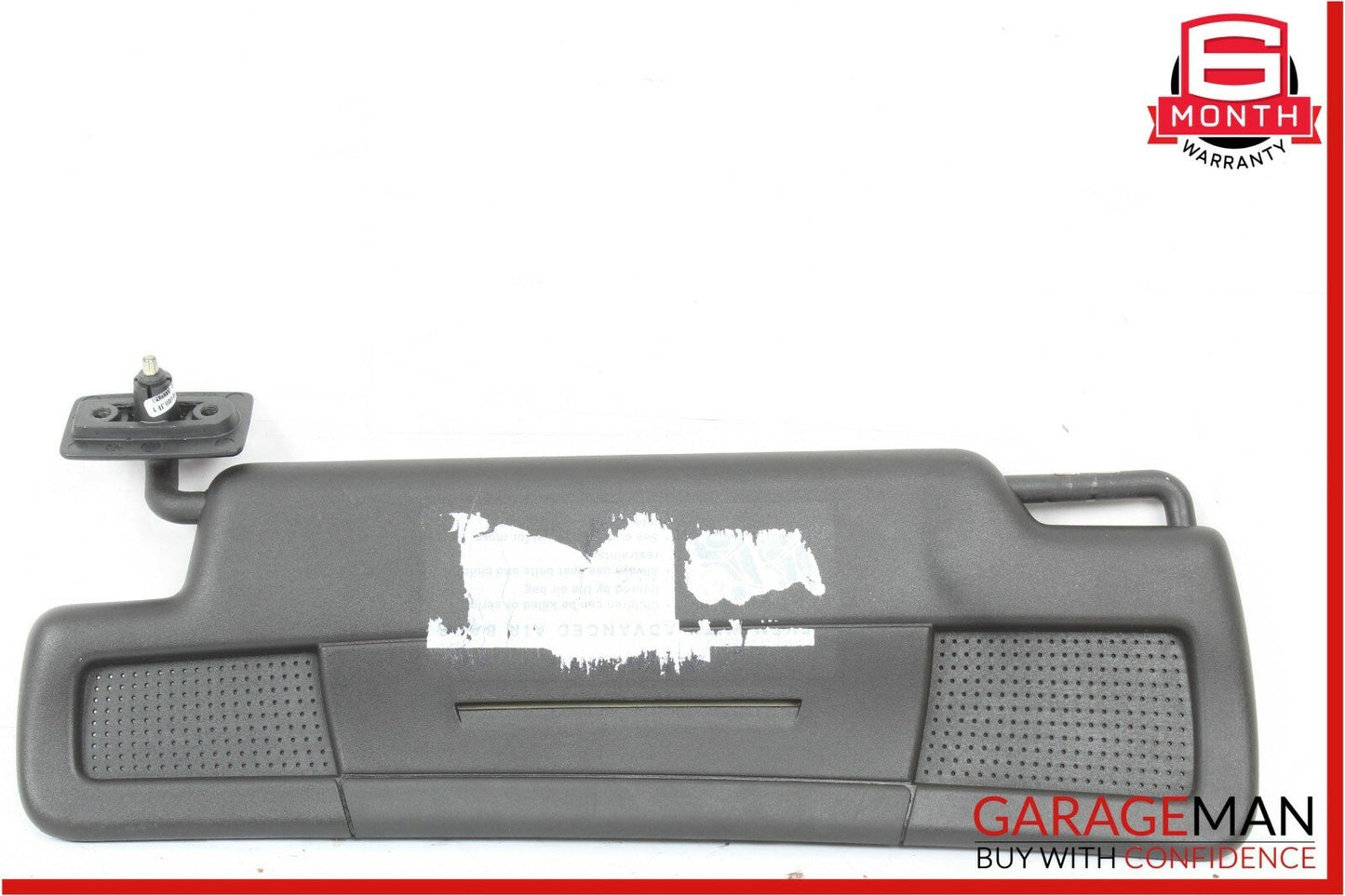 05-11 Mercedes R171 SLK350 Front Right Side Sun Visor Sunvisor Shade Cover Black