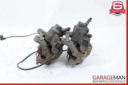 08-14 Mercedes W204 C250 C350 Rear Right And Left Brake Caliper Calipers Set OEM