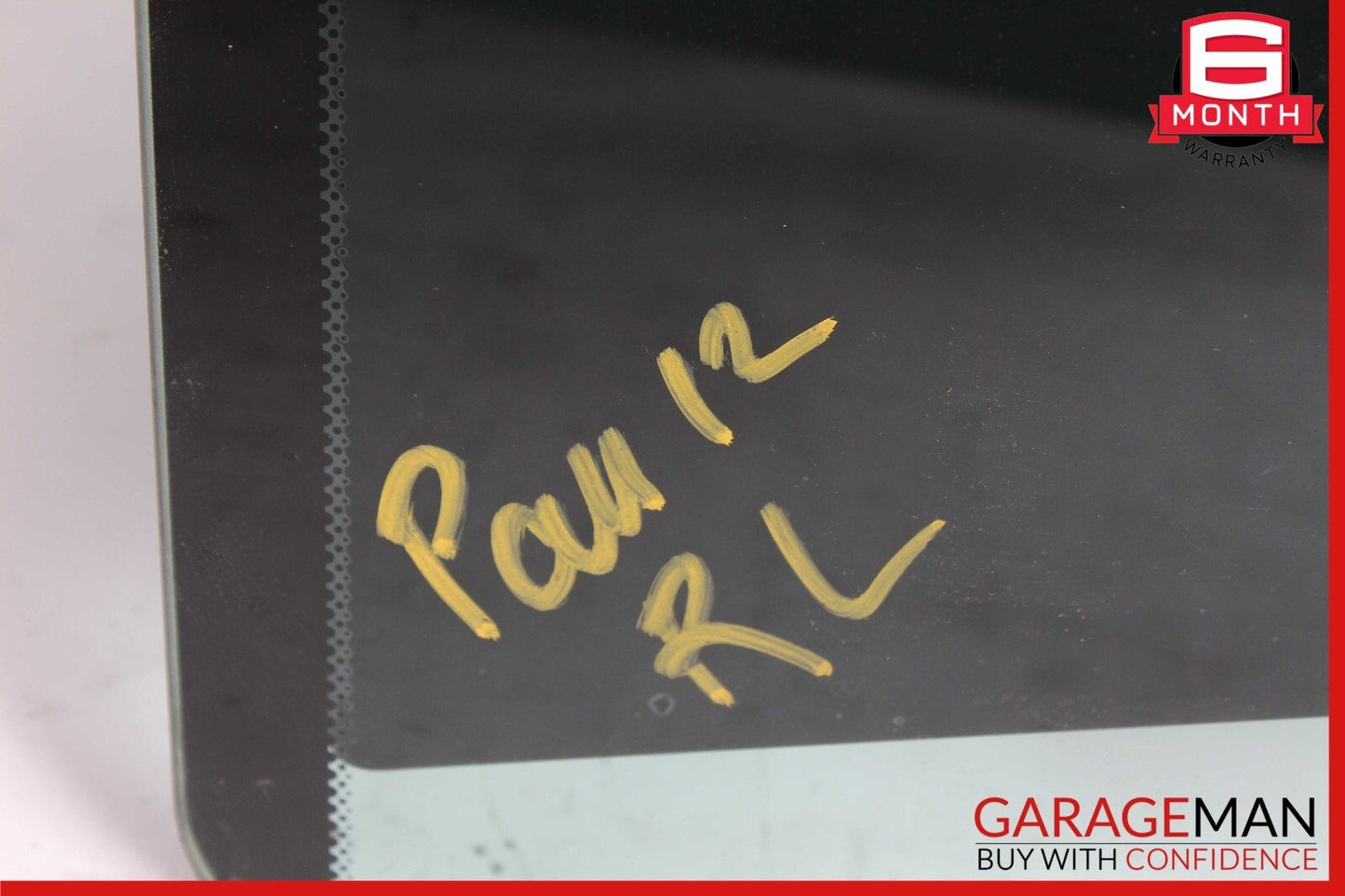 10-16 Porsche Panamera 970 Rear Left Driver Side Door Window Glass OEM