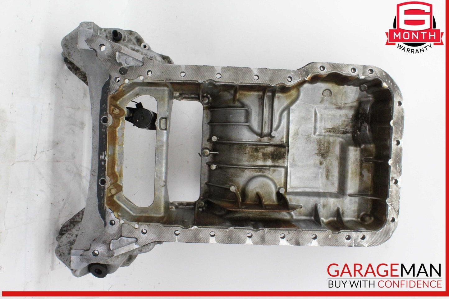 05-11 Mercedes W204 C300 Engine Upper Oil Sump Baffle Pan 2720142102 OEM