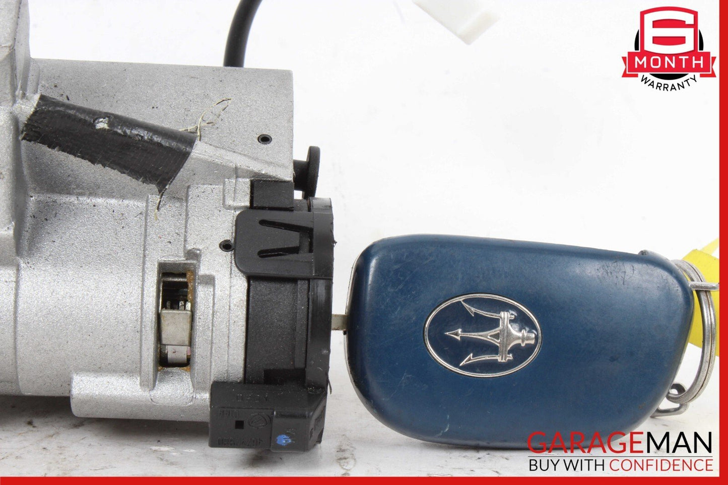 04-18 Maserati Quattroporte M139 Steering Lock Ignition Switch w/ Key OEM