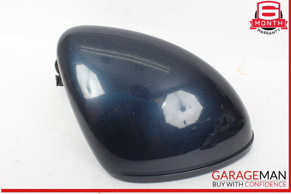 10-13 Porsche Panamera 970 Front Right Side Door Rear View Mirror Blue OEM